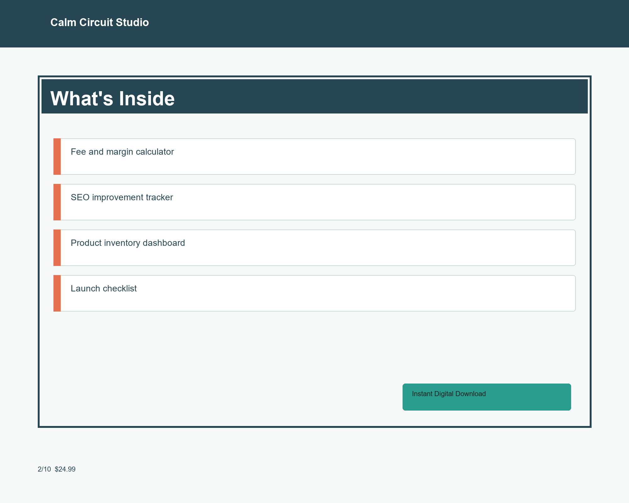 Etsy Seller Profit and Listing SEO OS sample preview